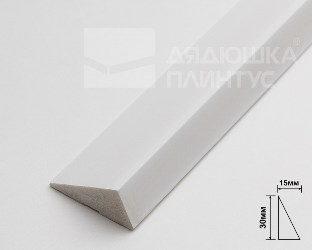 Молдинг из полистирола высокой плотности HI-WOOD TR30 30х15мм 2,0м