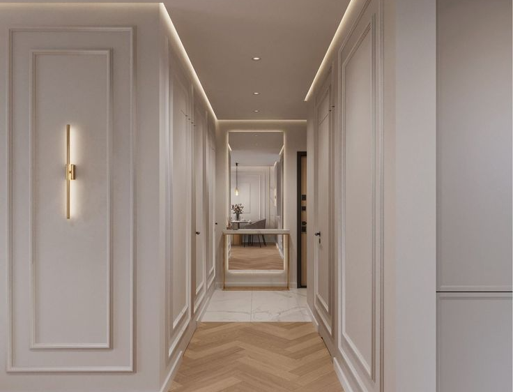 Молдинг из полистирола высокой плотностиNMC Wallstyl WL7 Белый