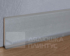 Плинтус ХДФ Dollken S100 100 мм х 2,575м 1202 Светло-серый